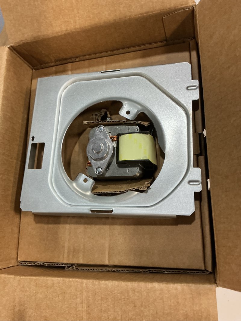 Condition photo showing As Is for c350bn b unit bathroom exhaust fan and grille kit, 70 cfm, 3.0 sone, fits 696n(695) b unit, c-350c2/vc-307c2nd, c-350/370a-a,vc305c2n, vc305an, 690-a, 696nc, 696nd-b – strong airflow bathroom upgrades