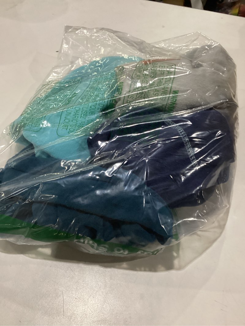 Condition photo showing Good Condition for 4 pack fleece dog sweater clothes for small dogs girls boys pullover turtleneck dog sweatshirt coat winter soft and warm pet puppy sweater clothes for cold weather spring autumn christmas blue+grey+navy+dark blue small