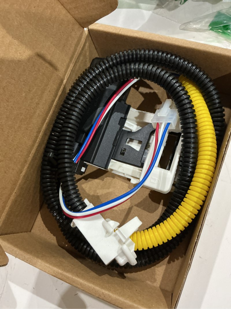 Condition photo showing Good Condition for 2026 upgrade w11307244 w10682535 w11253733 washer lid lock switch replacement compatible with whirl-pool ken-more may-tag ama-na washing machines, replaces w10838613, w10838613vp by fetechmate