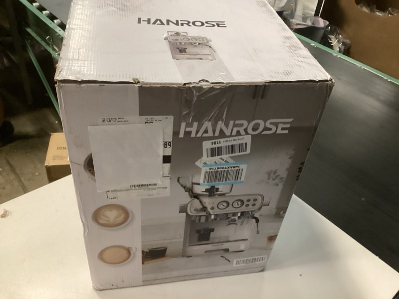 Condition photo showing New/Like New for espresso machine with grinder, 20 bar espresso machine with milk frother steam wand, espresso machines for home, expresso coffee machines professional, cappuccino latte machine