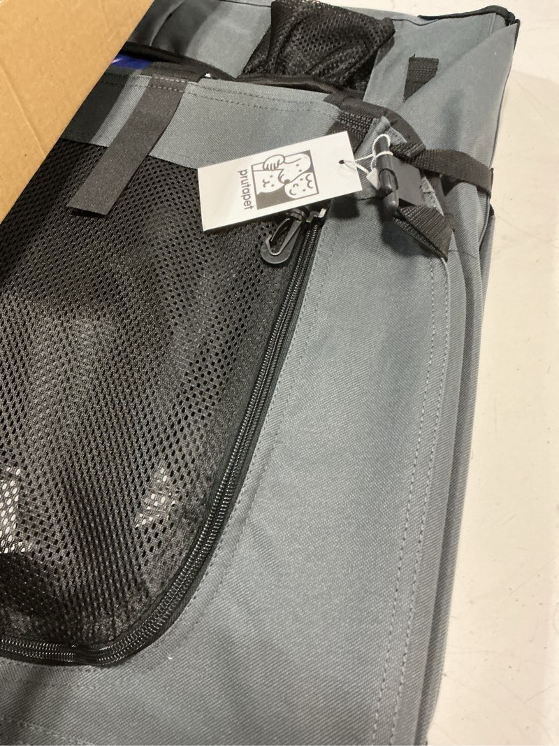 Condition photo showing Good Condition for prutapet expandable large cat carrier for 2 cats big cat 20lbs+ soft sided portable crate 24"x16.5"x16.5" for car traveling long trips ride with collapsible bowl and litter box