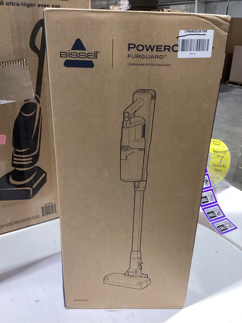 Condition photo showing Good Condition for bissell powerclean furguard 280w self-standing cordless vacuum w/self-cleaning brush roll, strong suction, removeable battery, wall mount, upholstery tool & bright headlights