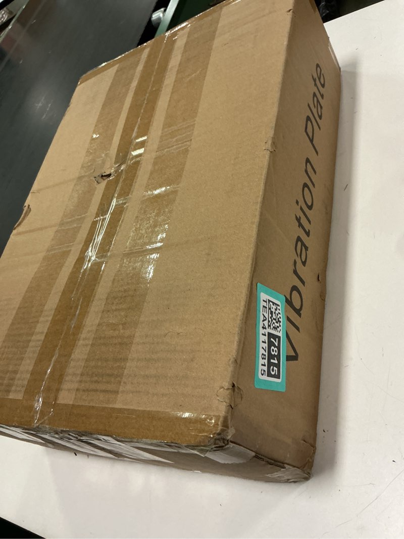 Condition photo showing New/Like New for Vibration Plate Exercise Machine Weight Loss, Full Body Shaker Workout Vibration Plates Lymphatic Drainage, Stand Shake Vibrating Plate for Women Men 450 Lbs Capacity Fitness Platform Black