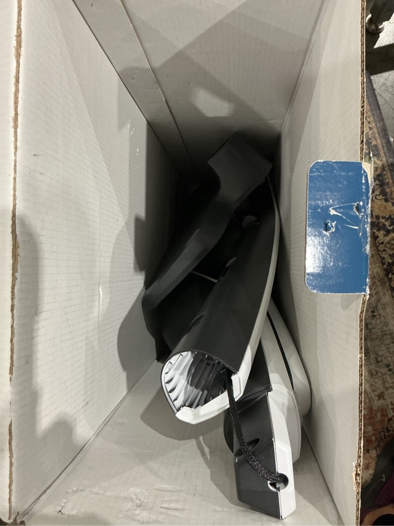 Condition photo showing As Is for electrolux ergorapido cordless 2-in-1 vacuum cleaner with high suction power and 180° easysteer mobility, 48-minute run time, 2 power modes, satin white standard