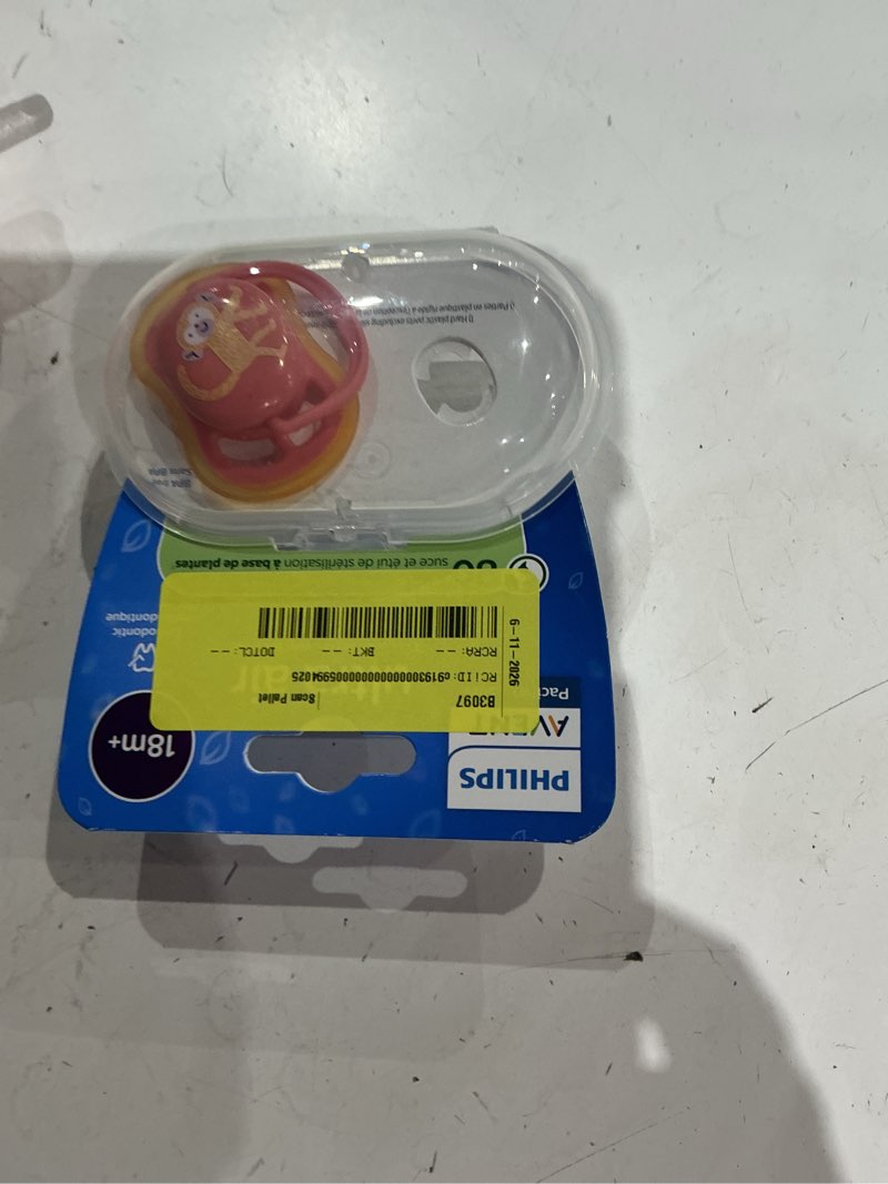 Condition photo showing Good Condition for philips avent ultra air pacifier 18m+, chameleon, 1pk