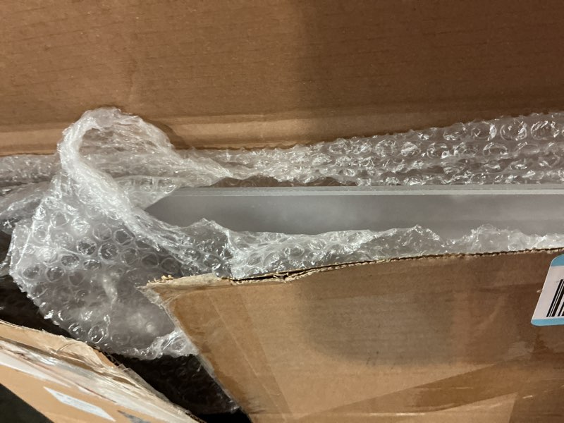 Condition photo showing Good Condition for calpalmy (2 pack) 1/8" thick clear acrylic sheets - 24" x 36" pre-cut plexiglass sheets for craft projects, signs, display cases, sneeze guard and more - cut with engraver, power saw or hand tools 24"x36", 1/8" thick clear 2