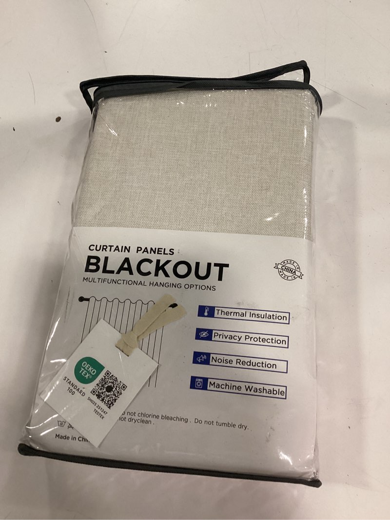 Condition photo showing Good Condition for inovaday 100% blackout curtains for bedroom black out curtains 84 inch long