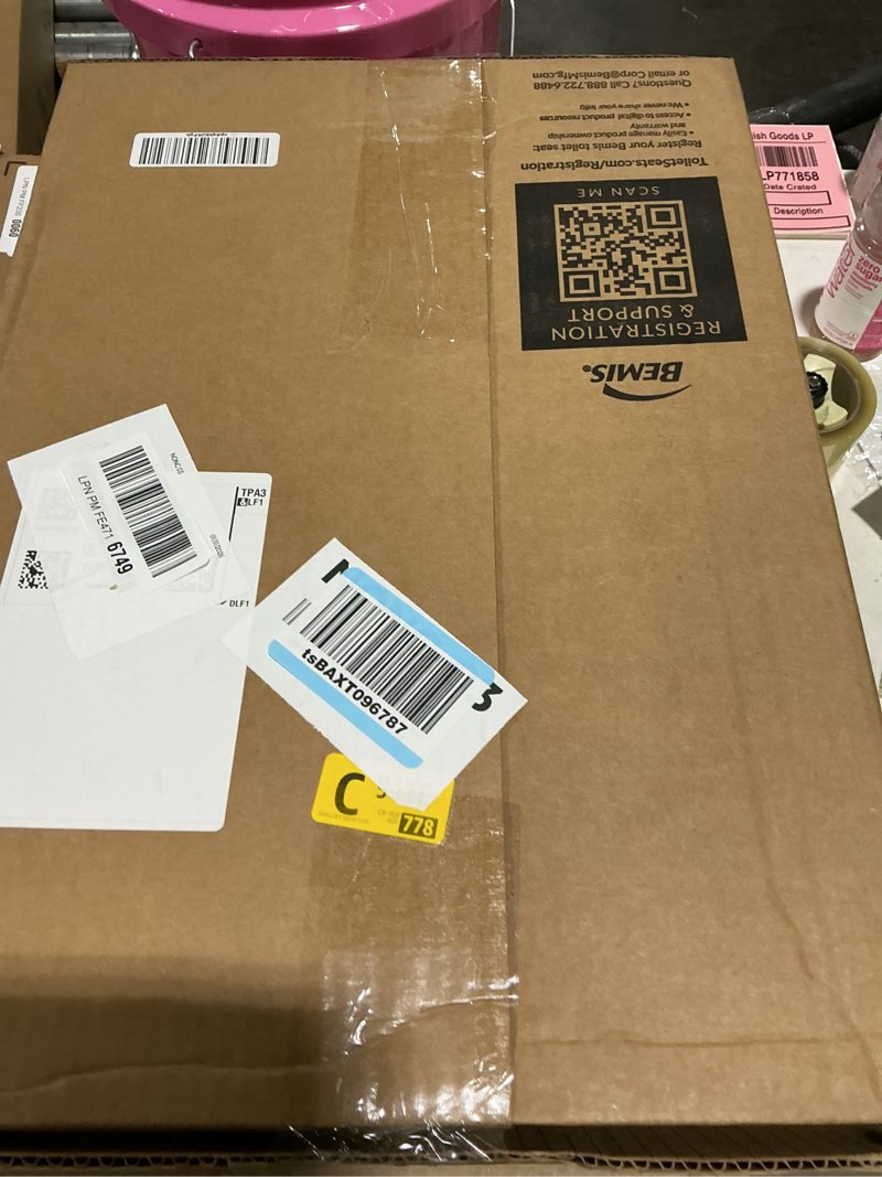 Condition photo showing Good Condition for Little2Big Toilet Seat with Built-In Toddler Potty Training Seat, Slow Close, Easy to Install, Made in USA, ELONGATED, White