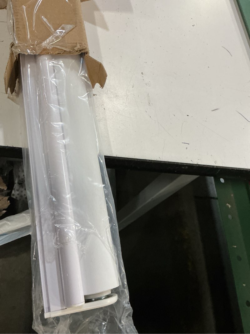 Condition photo showing As Is for chrisdowa cordless blackout roller shades for windows, thermal insulated uv protection pull down shades, total blackout window blinds for home, office, bedroom, door (29" w x 72" h, beige) 29"w x 72"h beige