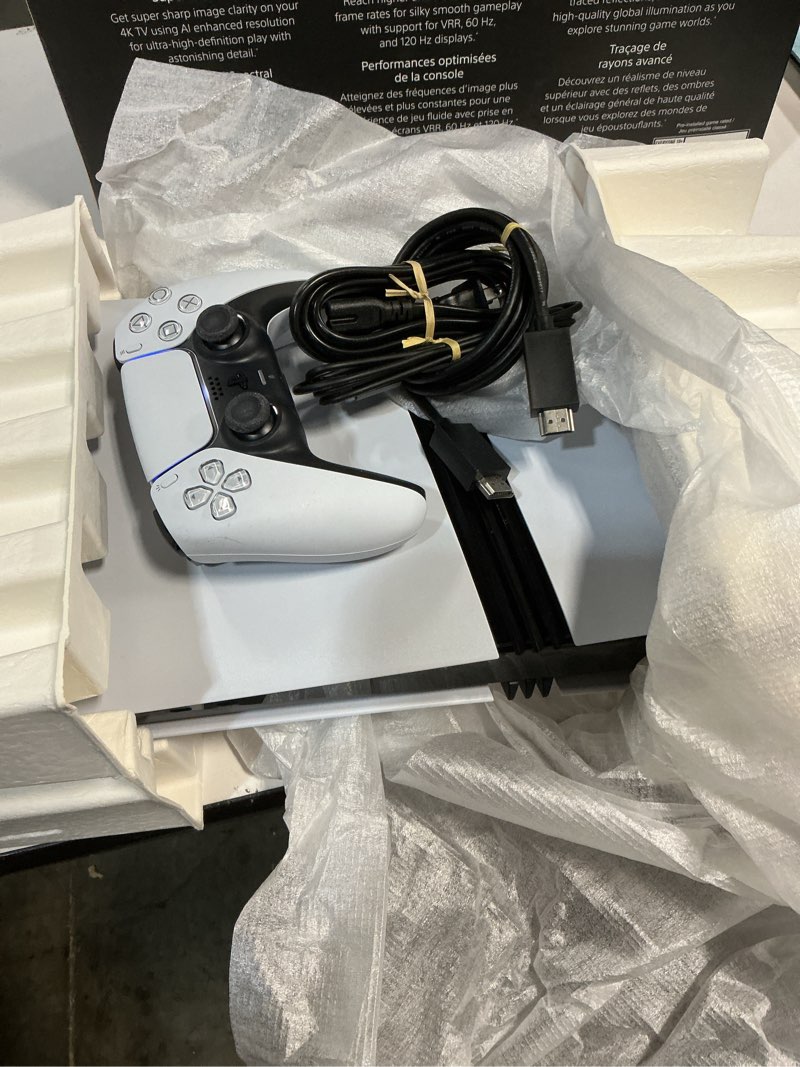 Condition photo showing Working Condition Verified for PlayStation 5 Pro Console - 2TB