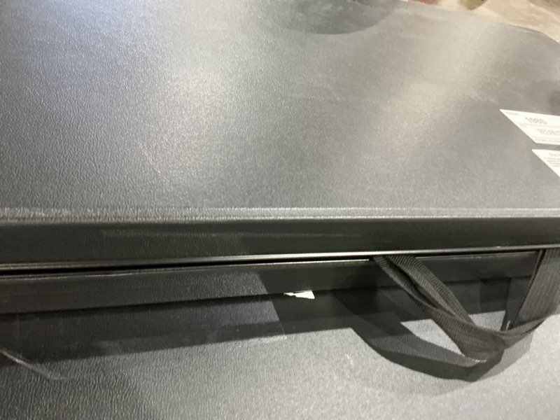 Condition photo showing Good Condition for mainstays folding black table