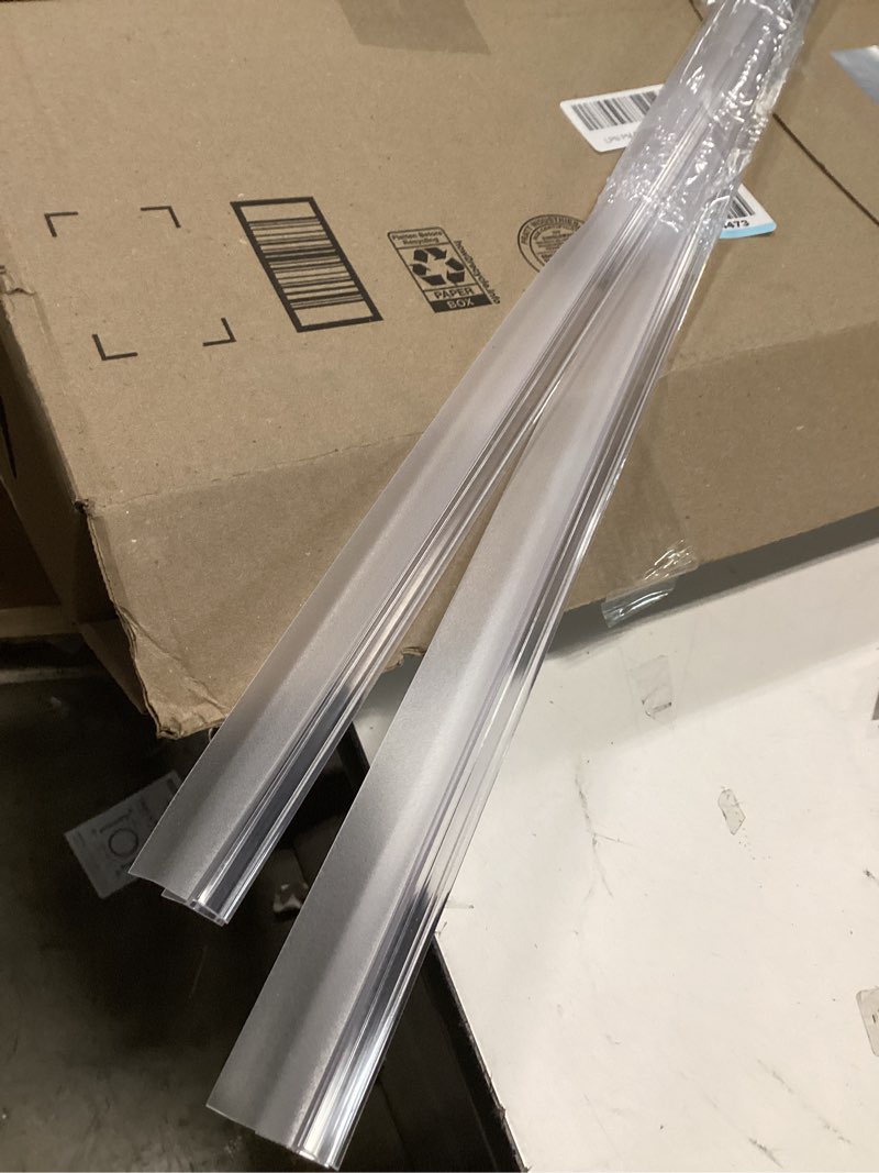 Condition photo showing Good Condition for 2-Pack Butecare Frameless Shower Door Bottom Seal with Long Sweep for Glass Doors – Stop Shower Leaks and Create a Water Barrier (5/16” x 36”) Ex sweep -5/16''