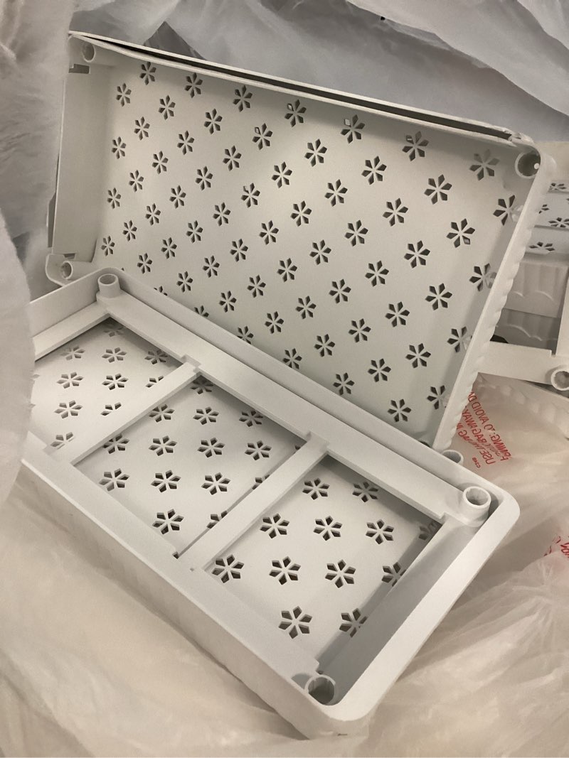 Condition photo showing As Is for pretyzoom 1pc multifunctional mobile storage cart layers organizer for kitchen bathroom and office convenient wheel design white