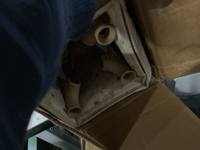 Condition photo showing As Is for Dream On Me Zodiak Portable Playard with Carry Bag & Shoulder Strap, Beige