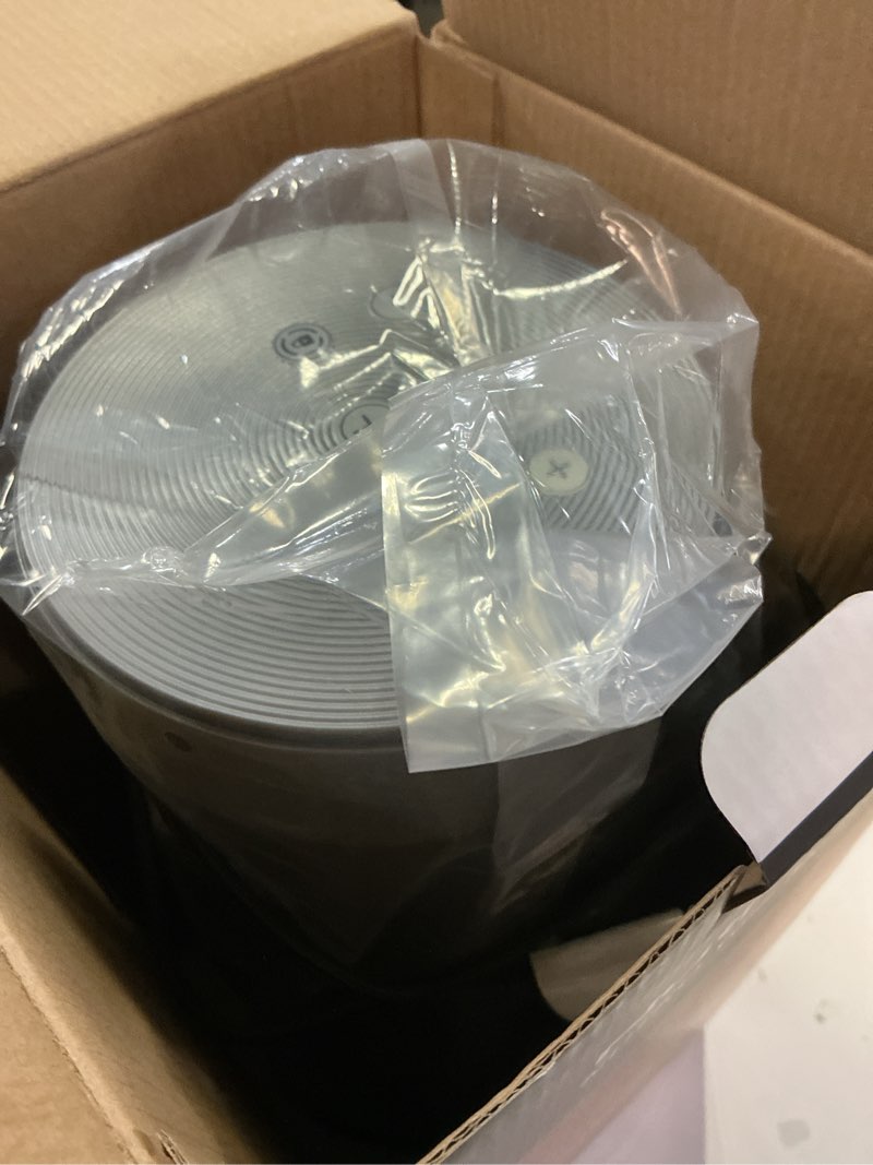 Condition photo showing New/Like New for 1500w ptc quiet space heater with remote control, 15.8“ portable electric heaters for indoor use, 75°oscillation ceramic heater for office, 24h timer, 5 modes, fast safe quiet room heater for bedroom basic 15.8 inch heater - standard model