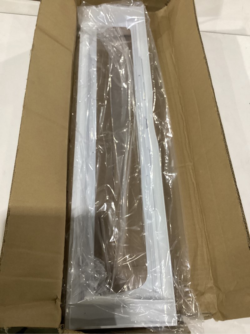 Condition photo showing Good Condition for w10827015, ap5985816, 67005903 pantry drawer door cover (with transparent plastic sheet) compatible with kenmore, maytag, whirlpool, amana, jenn-air, kitchenaid, ikea, dacor, gaggenau refrigerator