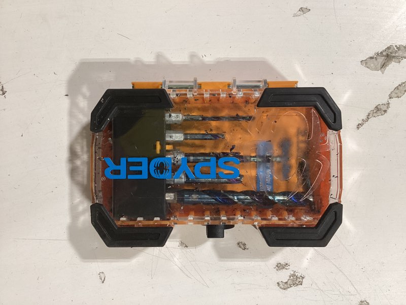 Condition photo showing As Is for Spyder Stinger Mach-Blue 10 -Piece x High-speed steel Jobber length Twist Drill Bit Set