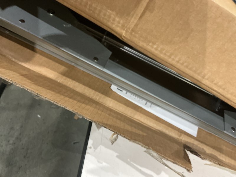 Condition photo showing Good Condition for 36 inch galvanized shutter exhaust louver vent, automatic gravity shutter louver vent for home attics, workshops, barn, greenhouse (motor&blades are not included)