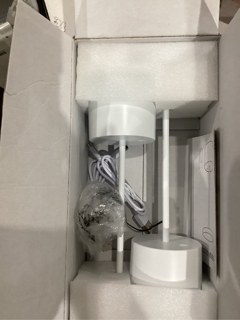 Condition photo showing Good Condition for kakanuo white cordless lamp set, rechargeable lamp, 3 color temperature, led outdoor wireless lamps, battery operated lamps, stepless dimmable, touch control 2 pack white