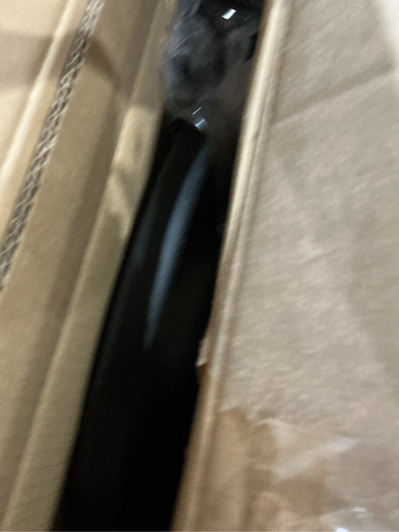 Condition photo showing As Is for style selections 22-lb black hdpe plastic patio umbrella base