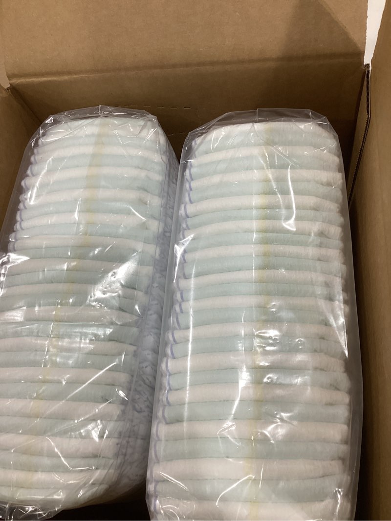 Condition photo showing New/Like New for Pampers ZZZ Overnight Diapers, Size 4 (22-37 lbs), 58 Count, Nighttime Protection Disposable Baby Diaper, Night Time Leak and Skin Protection Size 4 58