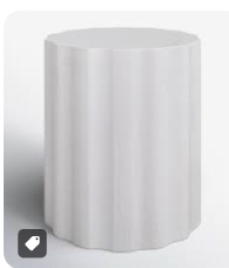 Coda 15.5* Concrete Outdoor Side Table 