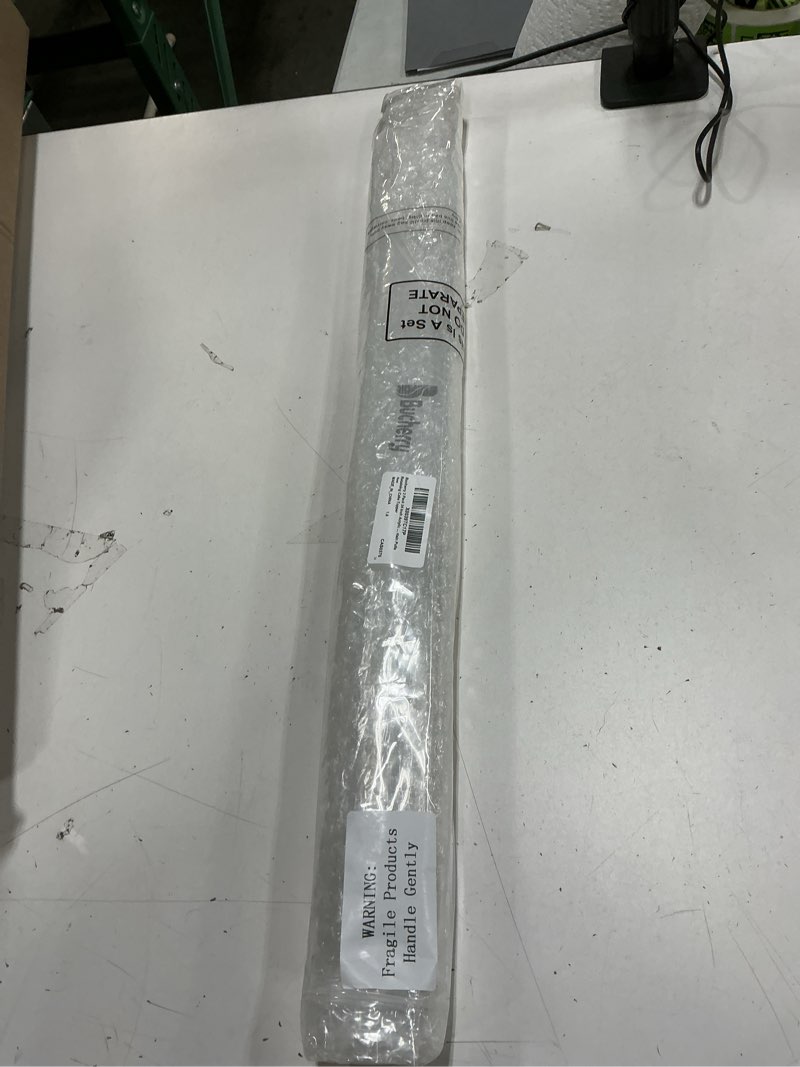 Condition photo showing New/Like New for Bucherry 2 Pack 24 Inch Acrylic Round Rods for DIY Crafts, Acrylic Dowel Rods Sticks 1 Inch Diameter for Plant Stakes Curtain Pulls Retaining Cake Topper