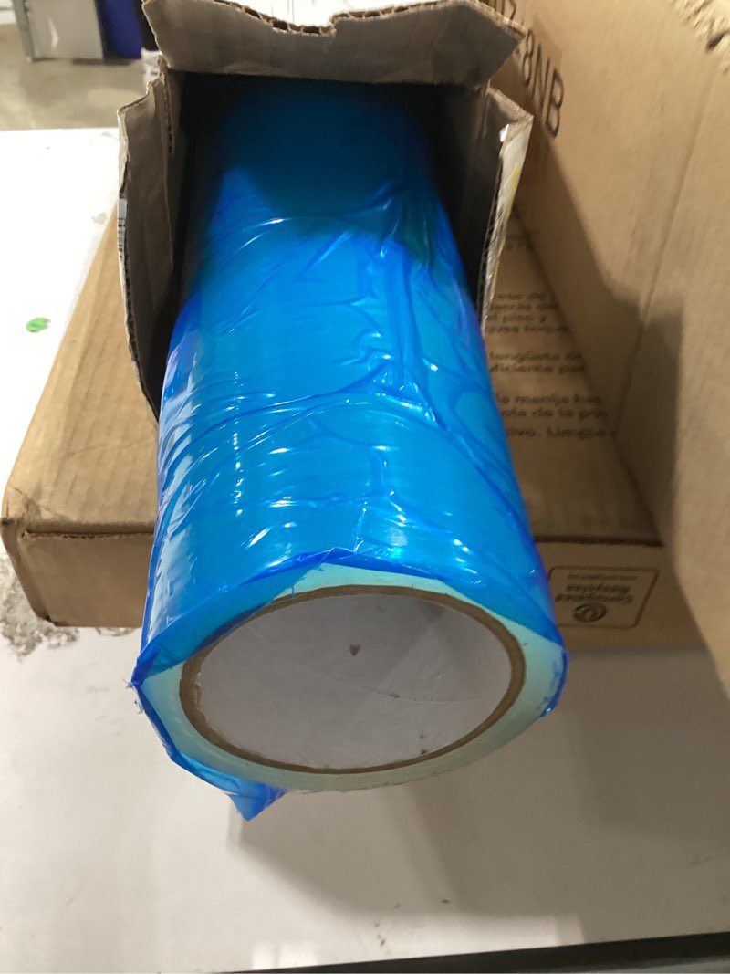 Condition photo showing New/Like New for tapemanblue carpet protection film 24" x 200' roll, self adhesive plastic carpet protector film with clean removal & easy unwind, durable protection tape to shield your surface from dirt and spills 24" x 200' (1 roll)