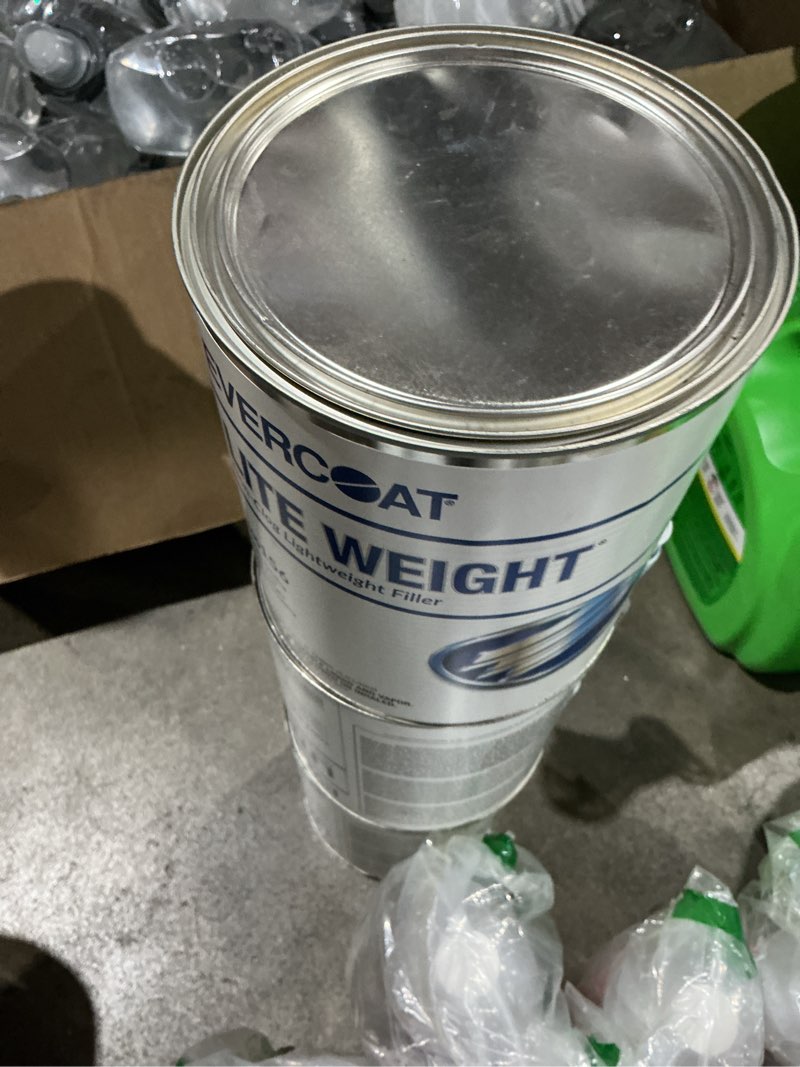 Condition photo showing Good Condition for evercoat lite weight body filler - clog-free body filler for aluminum, fiberglass & more - 128 fl oz