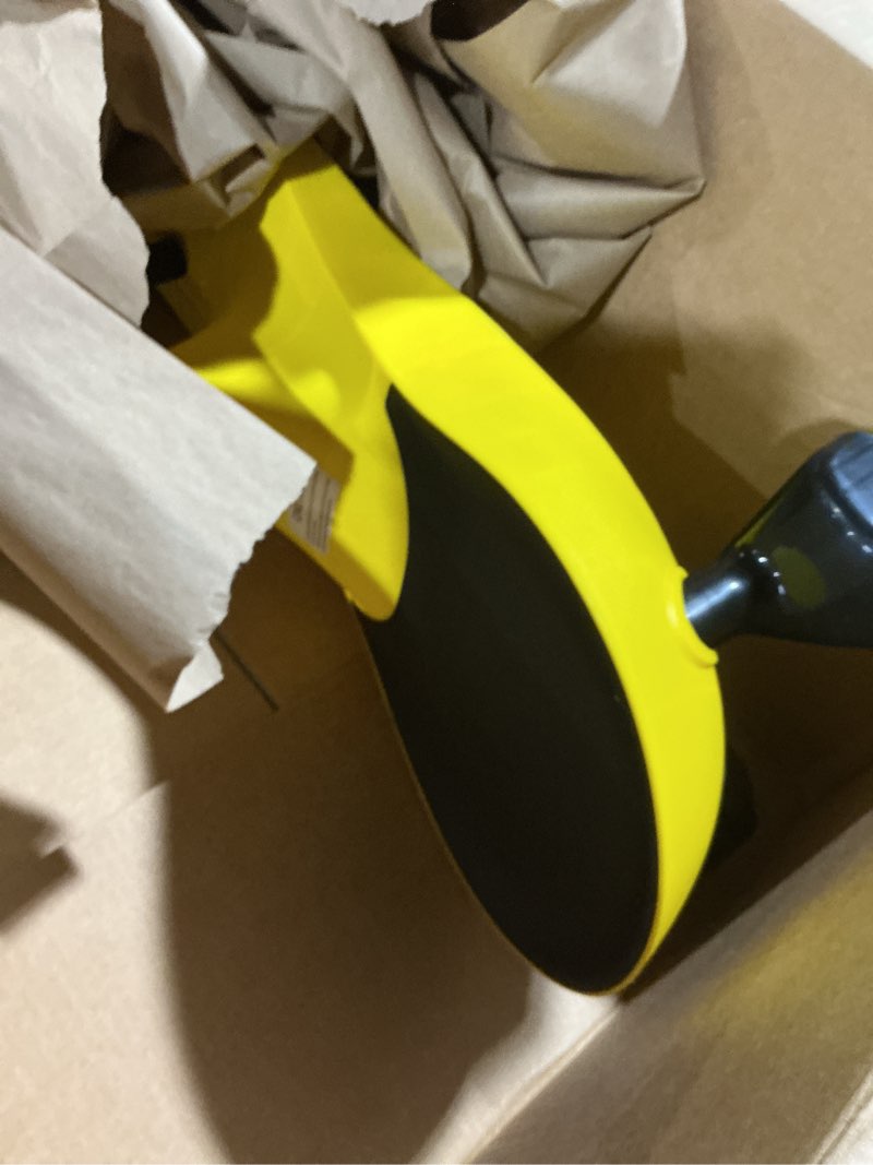 Condition photo showing As Is for Wiggle Car - Ride on Toy for Ages 3 and Up - Toddler Ride on Toys with no Batteries, Gears or Pedals Just Twist, Wiggle, and Go by Lil’ Rider (Yellow)