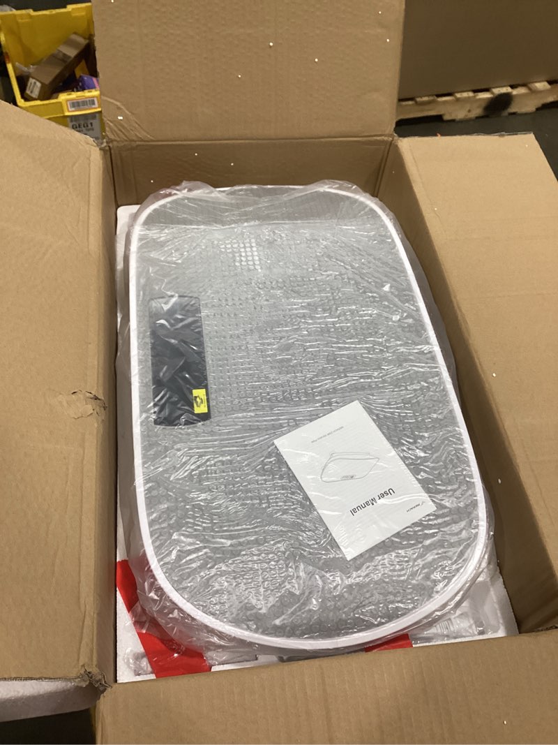 Condition photo showing Good Condition for merach vibration plate exercise machine, whole body workout equipment for women, bluetooth and silicone pedal, vibration plate with auto mode, vibrate fitness platform for home grey