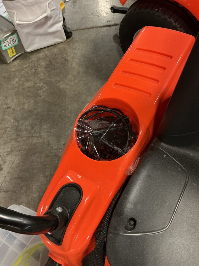 Condition photo showing Good Condition for kid trax zero turn lawn mower 12-volt ride-on