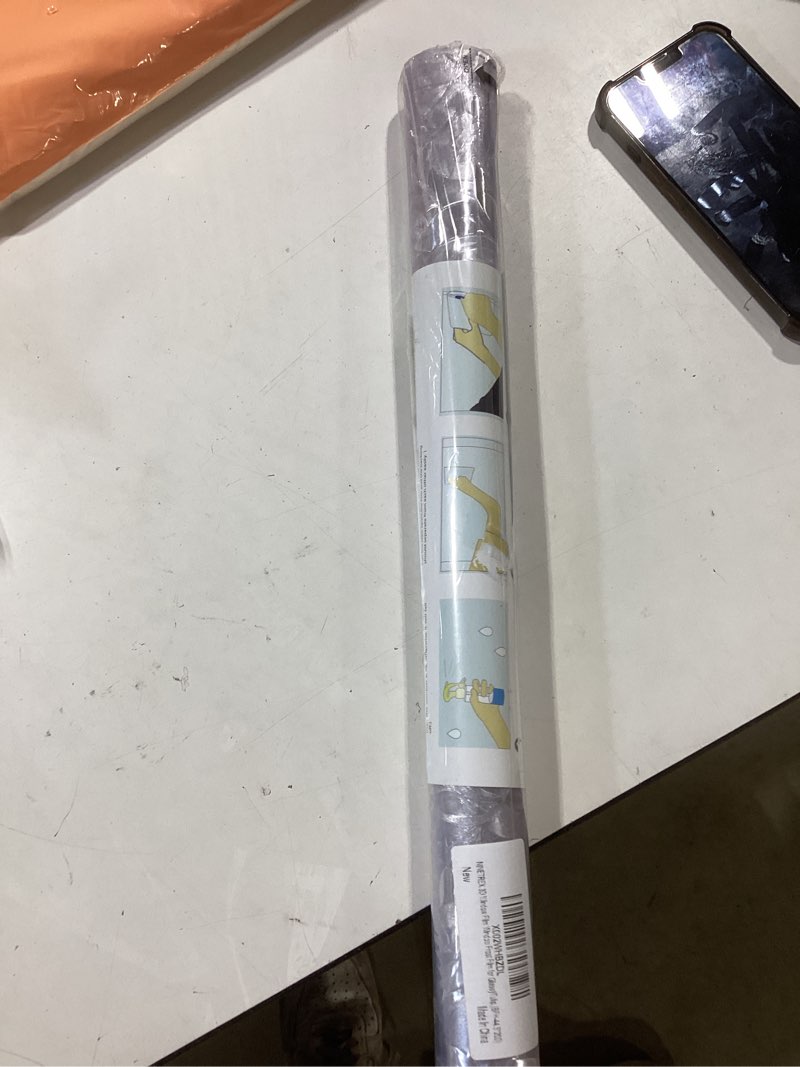 Condition photo showing New/Like New for ninetrex window privacy film,3d stained glass window film,decorative window covering sun blocking vinyl static cling anti-uv heat control for home decor,tulip 17.5 x 78.7inch 17.5'' x 78.7'' (44.5x200cm) 3d