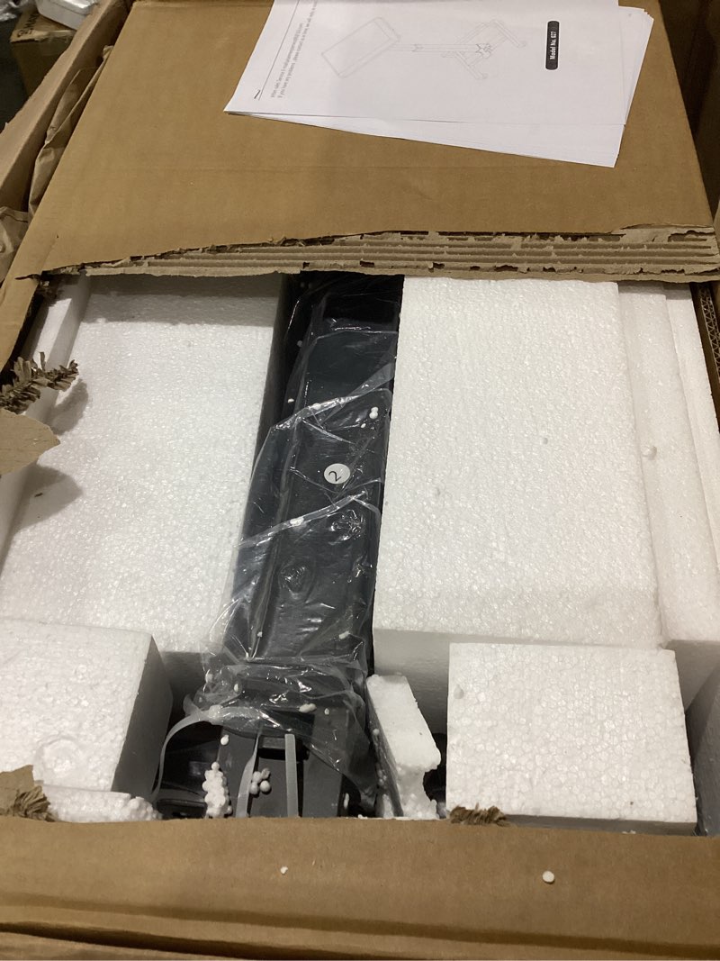 Condition photo showing As Is for poarmeey xxl tattoo armrest stand with legrest large tattoo armrest with flip handle for easy angle adjustment upgraded hydraulic armrest with foot pedal to adjust height