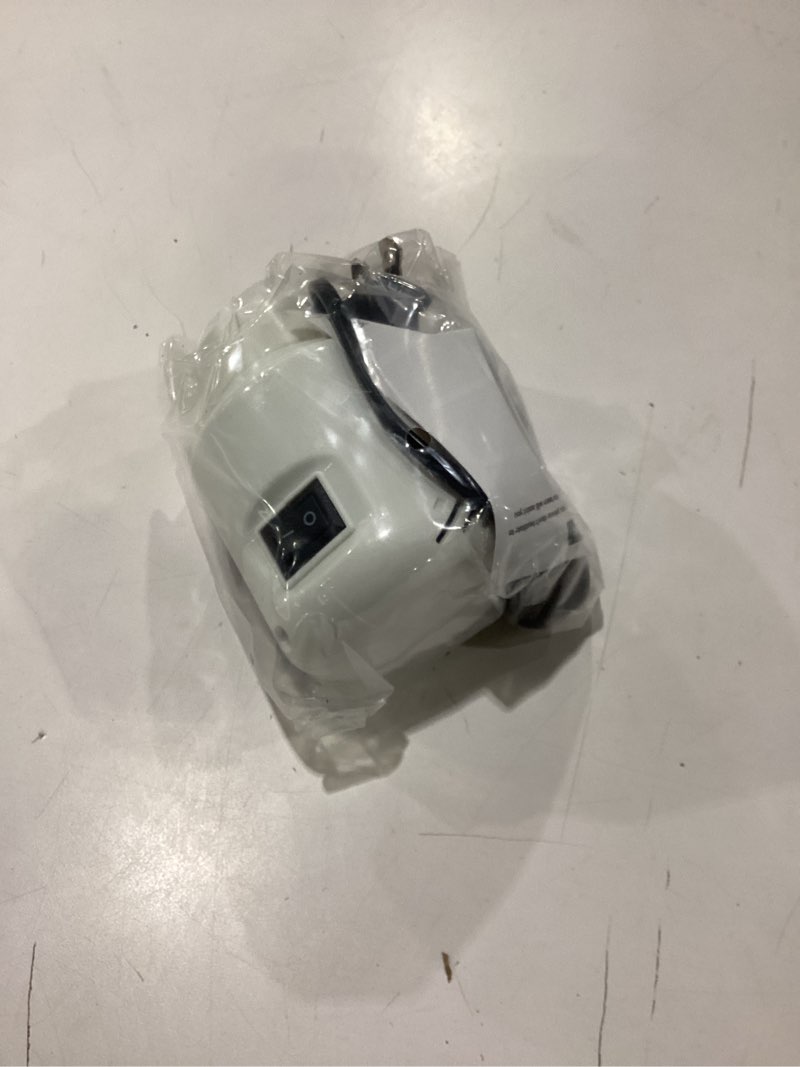 Condition photo showing New/Like New for electric pump for vacuum storage bags travel vacuum pump for various vacuum seal bags portable vacpack air pump for compression clothing blanket luggage white(storage bag not included)
