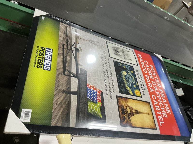 Condition photo showing New/Like New for Trends International Poster Frame, 24" x 36", Collector's Edition Black