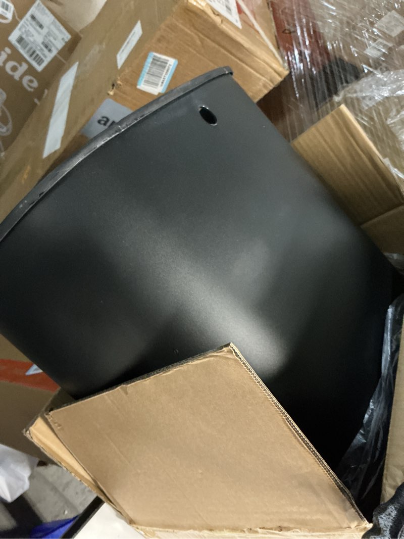 Condition photo showing Good Condition for BestOffice Black Plastic Touch Free High-Capacity Garbage Can with Lid, 49L/13G, Rectangular, Quiet Close, Kitchen, Bedroom, Bathroom, Office