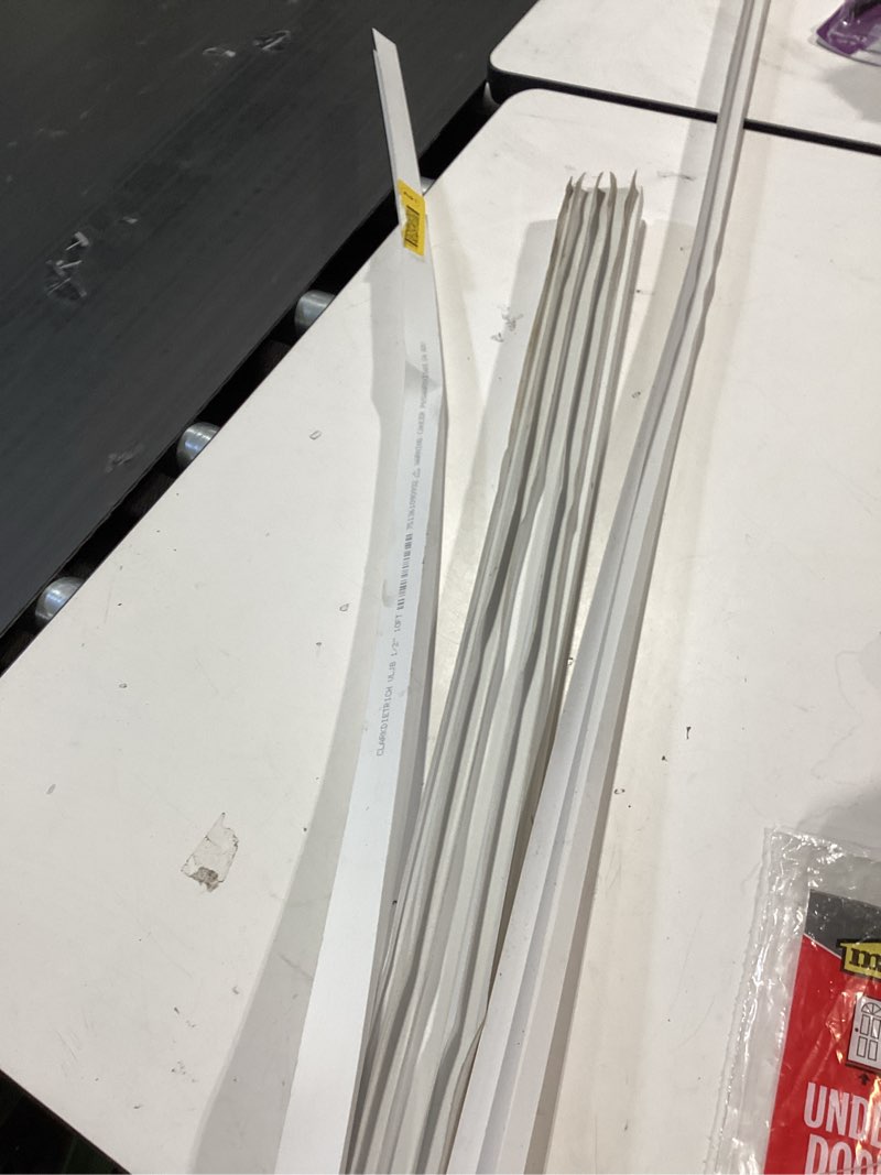 Condition photo showing As Is for m-d 3-ft x 2-in x 1-3/4-in white vinyl door