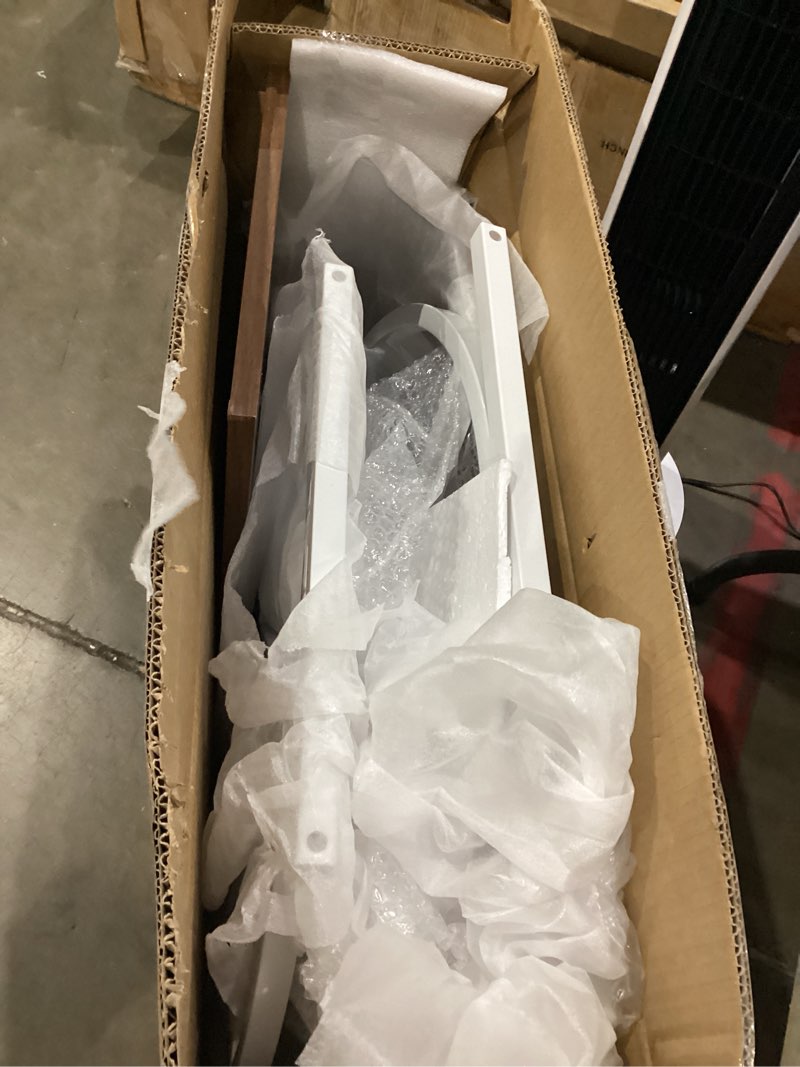 Zekira round wite end table 