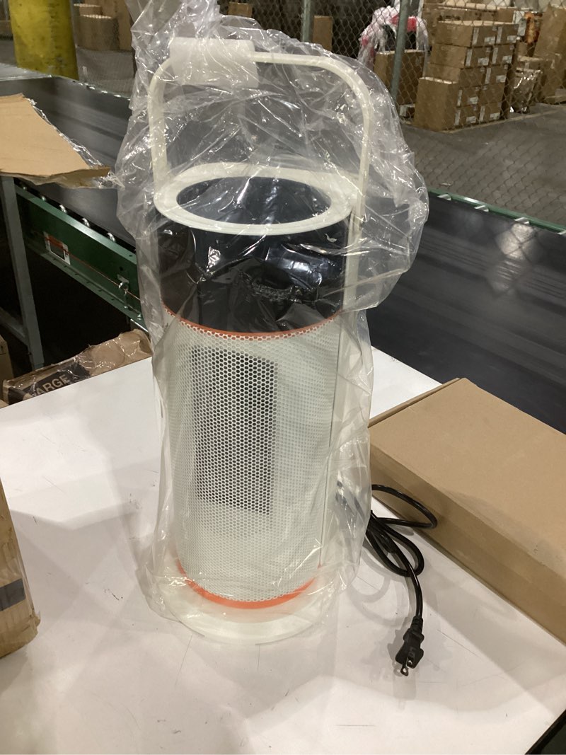 Condition photo showing Good Condition for space heater - 1500w portable space heaters for indoor use, ptc ceramic electric heater with remote, 4 modes, 9h timer, low noise, 70°oscillation, overheat & tip-over protection for office home white