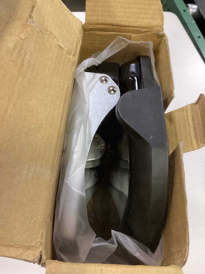 Condition photo showing Good Condition for Bostitch Office EZ Squeeze Heavy Duty 3 Hole Punch, 40-Sheet Capacity, Use Less Force, Perfect for Home Office School Supplies, Sleek Design, Silver 1