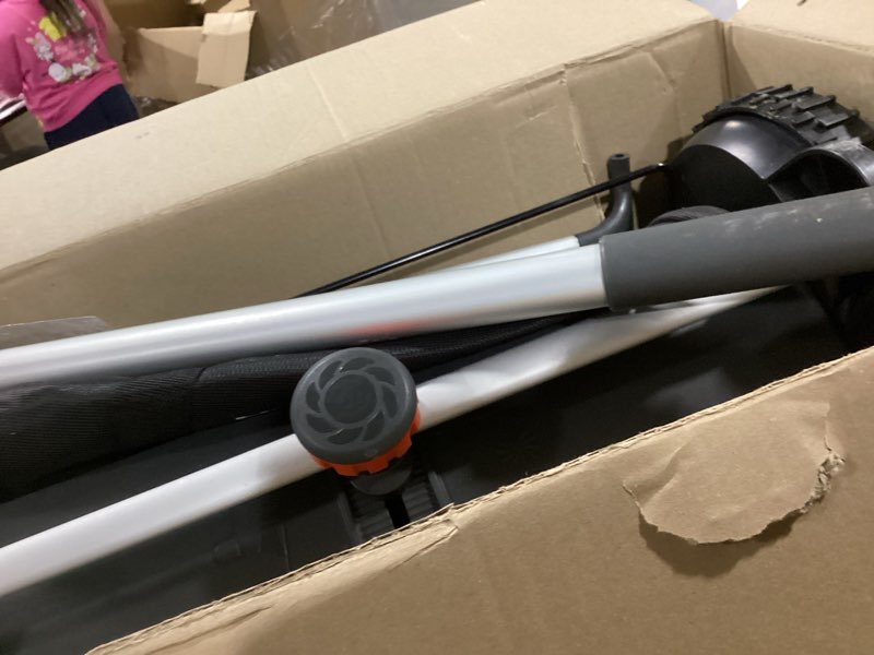 GARDENA (03565) Lawn and Leaf Collector, Durable and Easy to Manuever Push Lawn and Leaf Sweeper wit