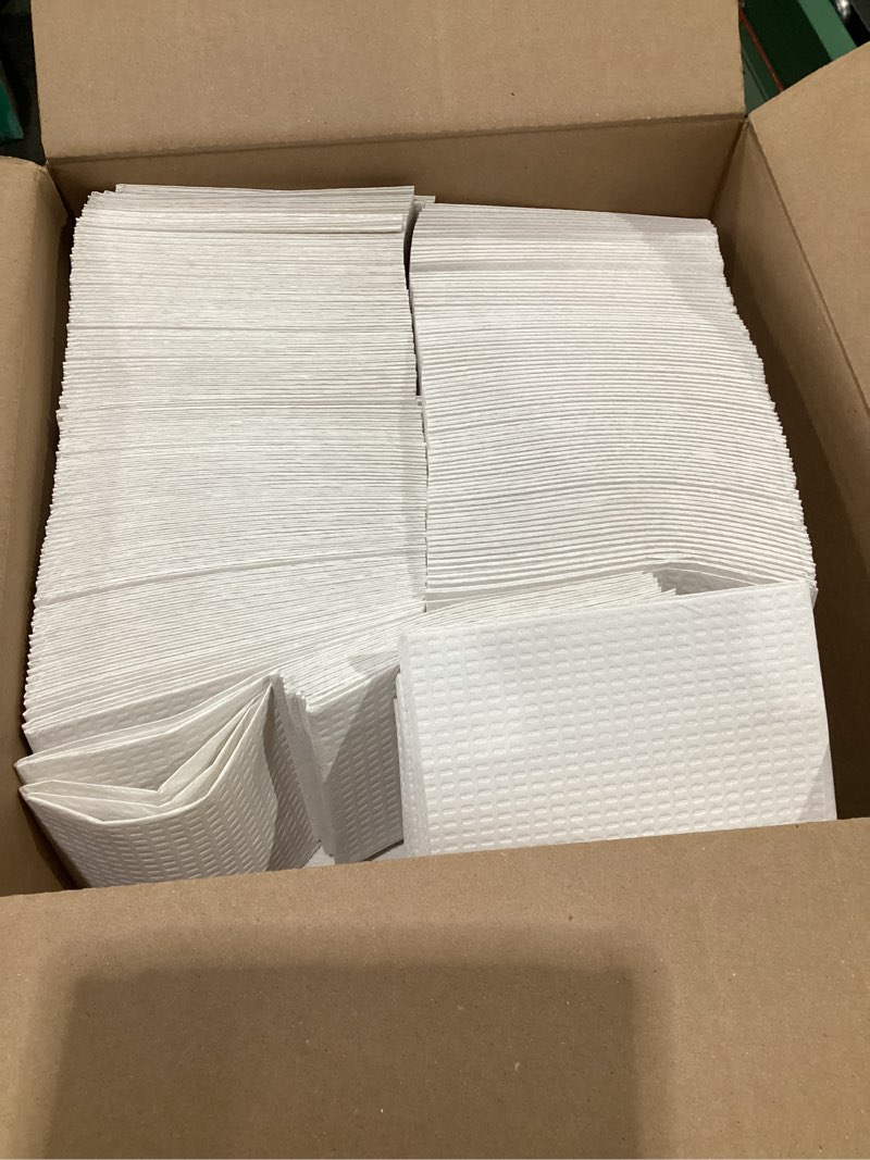 Condition photo showing Good Condition for MEDLINE Disposable Dry Wipes for Adults, Soft & Absorbent Personal Towels, Bulk 500 Count, Incontinence Care, Baby Wipes (500 Count (Pack of 1)) SIMILAR TO STOCK PHOTOS