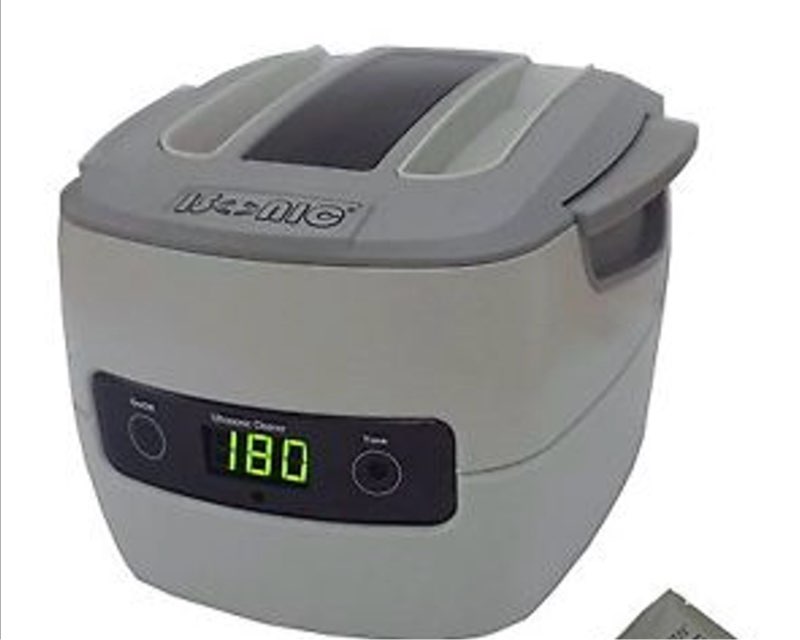 iSonic P4801+2TSP Commercial Ultrasonic Cleaner, 1.5Qt/1.4L, Plastic Basket, 110V (NOT for c-Pap, Ch