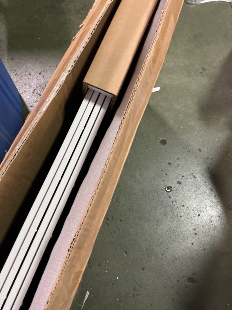 Condition photo showing New/Like New for 2x4 LED Flat Panel Light Drop Ceiling Light Office Fixture,4Pack 7800LM 5000K Commercial Shop Fixture,0-10V Dimmable,Edge-Lit Recessed 2x4 Troffer Light for School Hospital,ETL Listed,110-277V AC