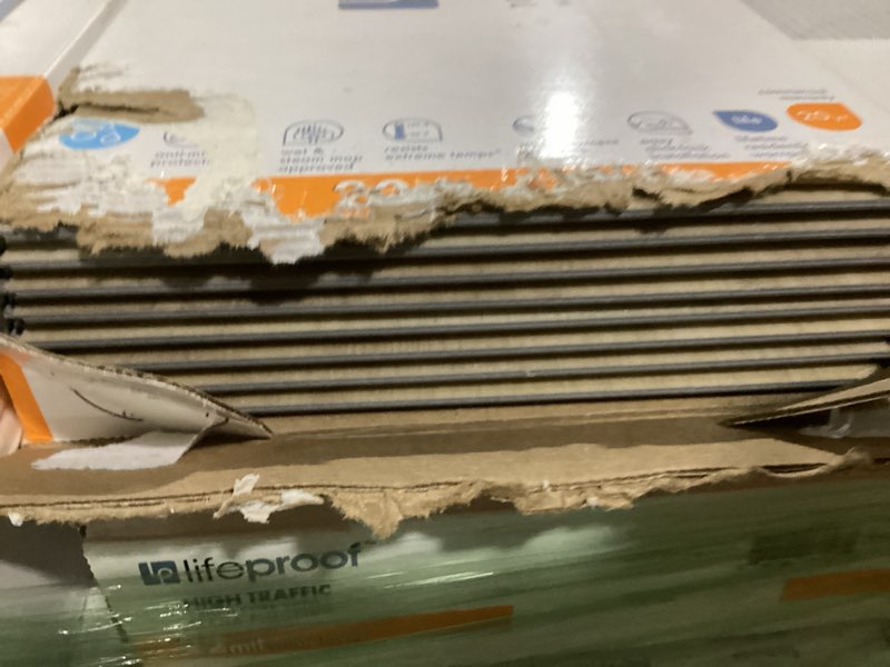 Condition photo showing Good Condition for juniper falls hickory 22 mil x 7.4 in. w x 47.8 in. l waterproof click lock luxury vinyl plank flooring (19.8 sqft/case)