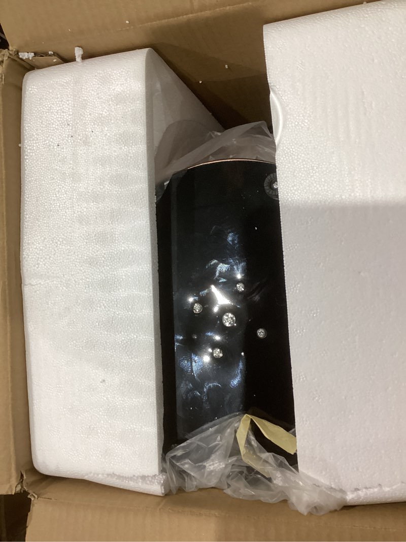 Condition photo showing As Is for Infrared Space Heaters for Indoor Use, 1500W Electric & Portable Room Heaters with Thermostat, 4 Modes, 24H Timer, 70° Oscillating Electric Space Heater with Remote, Safe for Large Room Use Grey