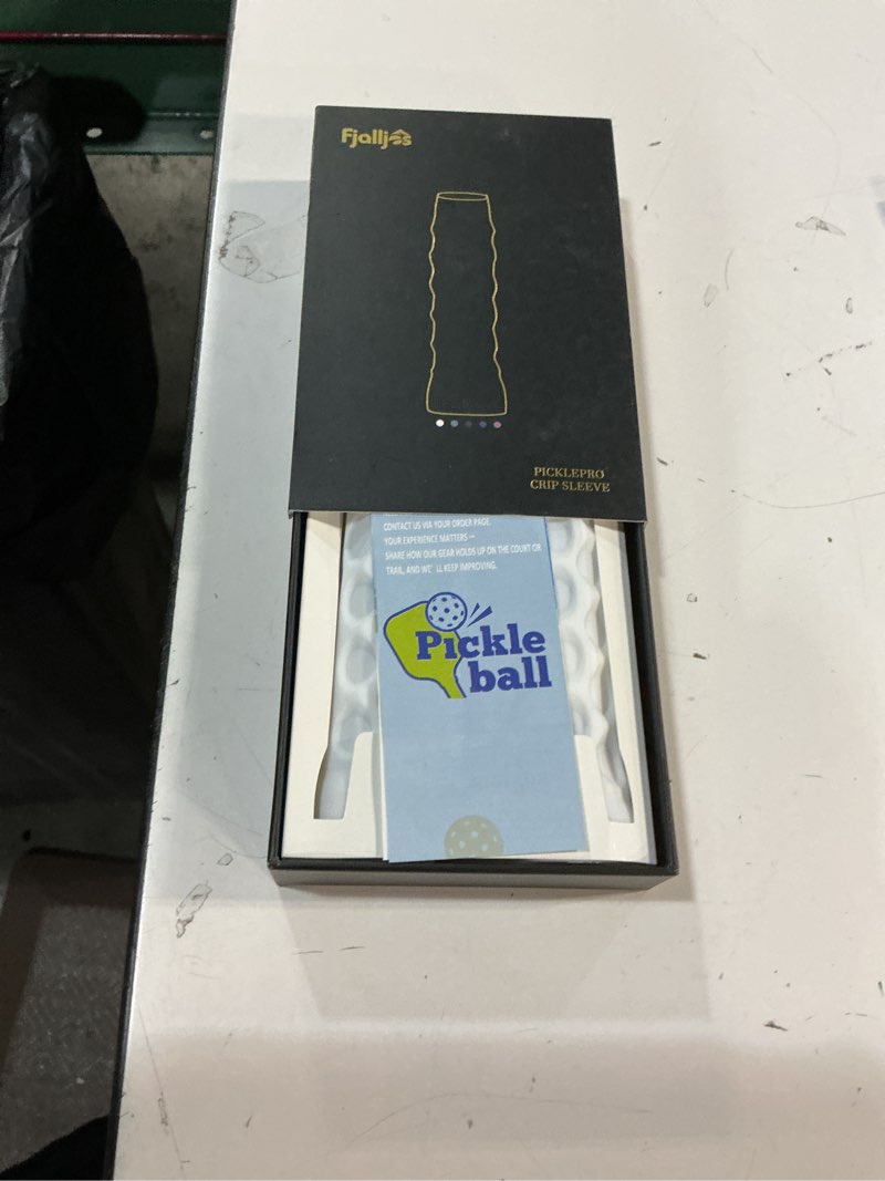 Condition photo showing New/Like New for Pickleball Paddle Grip 2 Pack - 5.25" Enhanced Grips for Pickle Ball Grips with Vibration Reduction & Finger Support White