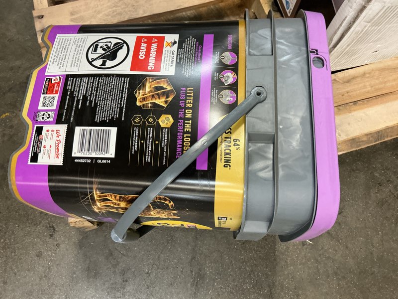 Condition photo showing Good Condition for purina tidy cats performance plus tidy feet low tracking cat litter  clean linen scent  35 lb pail