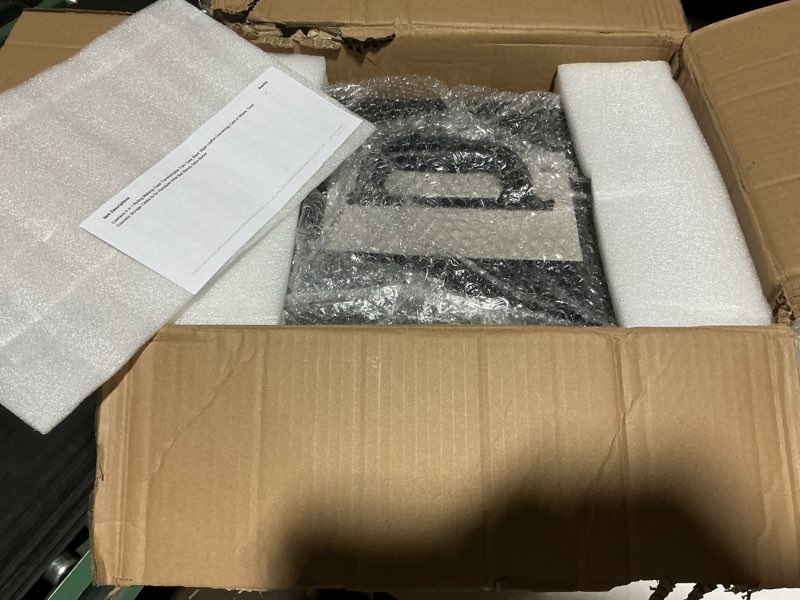 Condition photo showing Good Condition for mefeir 4 in 1 Rolling Makeup Train Case, Aluminum Makeup Travel Organizer Cosmetic Case, Cosmetology Display Suitcase on Wheels, Beauty Storage Luggage Lockable w/4 Removable Wheels (Black)